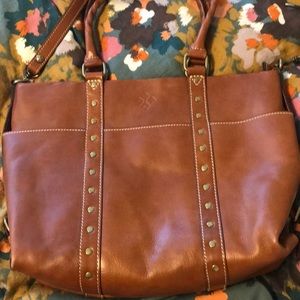 Patricia Nash leather bag briefcase